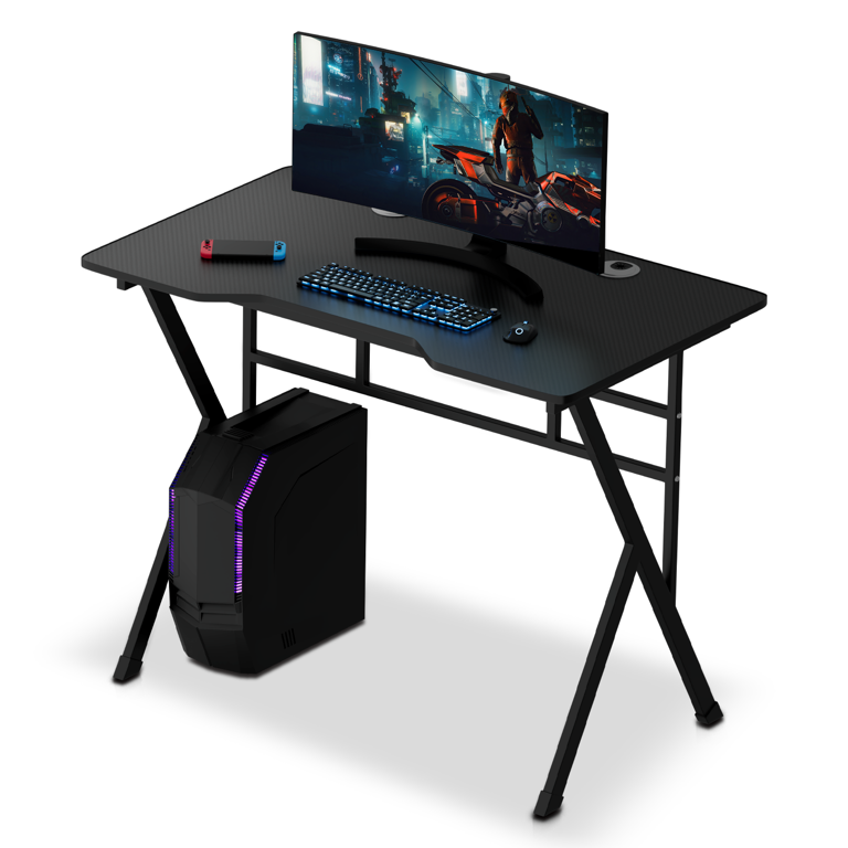 Portable Computer Desk Walmart HOMCOM L Shaped Corner Computer Desk