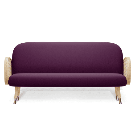 MoNiBloom Queen Size Solid Futon Cover Mattresses Sofa Loveseat Slipcover, 60x80 inch, Burgundy