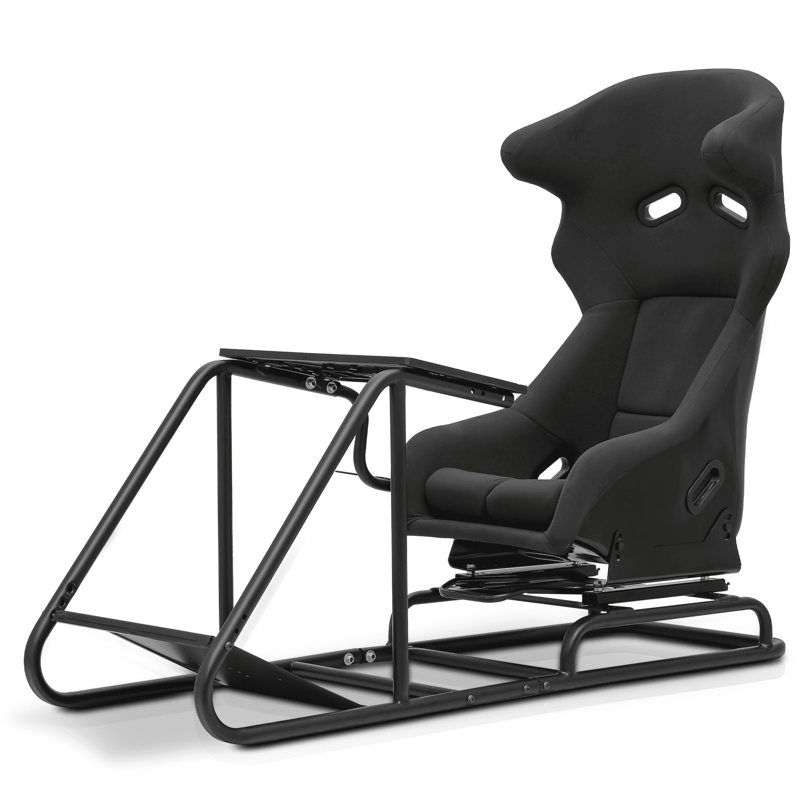 MoNiBloom Racing Steering Wheel Stand Cockpit with Racing Seat Simulator  Height Adjustable fit for Logitech G25, G27, G29, G920, Thrustmaster TX  F458, PS4 PS5 Xbox, Red 