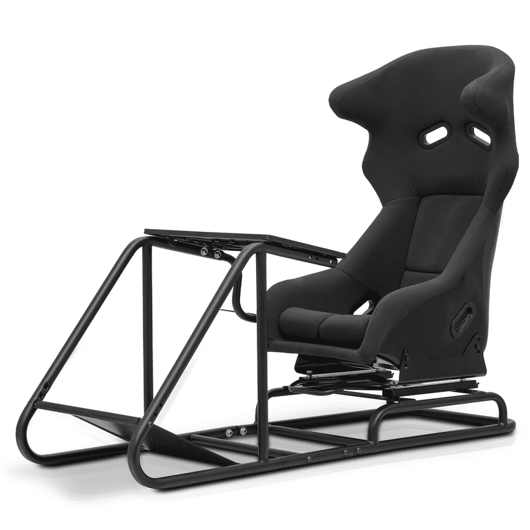 MoNiBloom Racing Steering Wheel Stand with Racing Seat, Driving Simulator  Seat with Adjustable Slide, Simulator Cockpit Fit for Logitech G25, G27