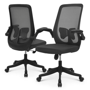 MoNiBloom Home Office Computer Desk And Chair Set, High Back Executive Chair With Protect Floor Mat And Laptop Table, Brown