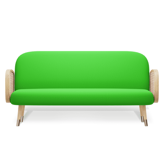 MoNiBloom Solid Futon Cover Slipcover Fit 6"- 8" Futon Mattresses Lime, Queen Size 60x80 Inch