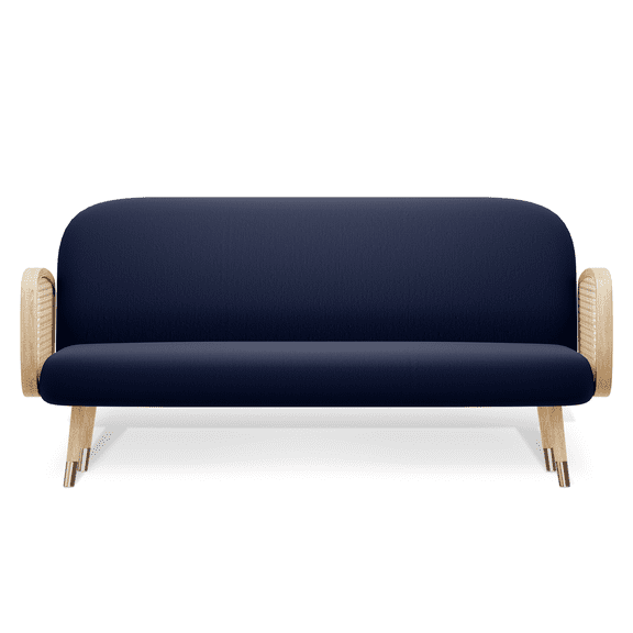 MoNiBloom Solid Futon Cover Slipcover Fit 6"- 8" Futon Mattresses Navy Blue, Queen Size 60x80 Inch