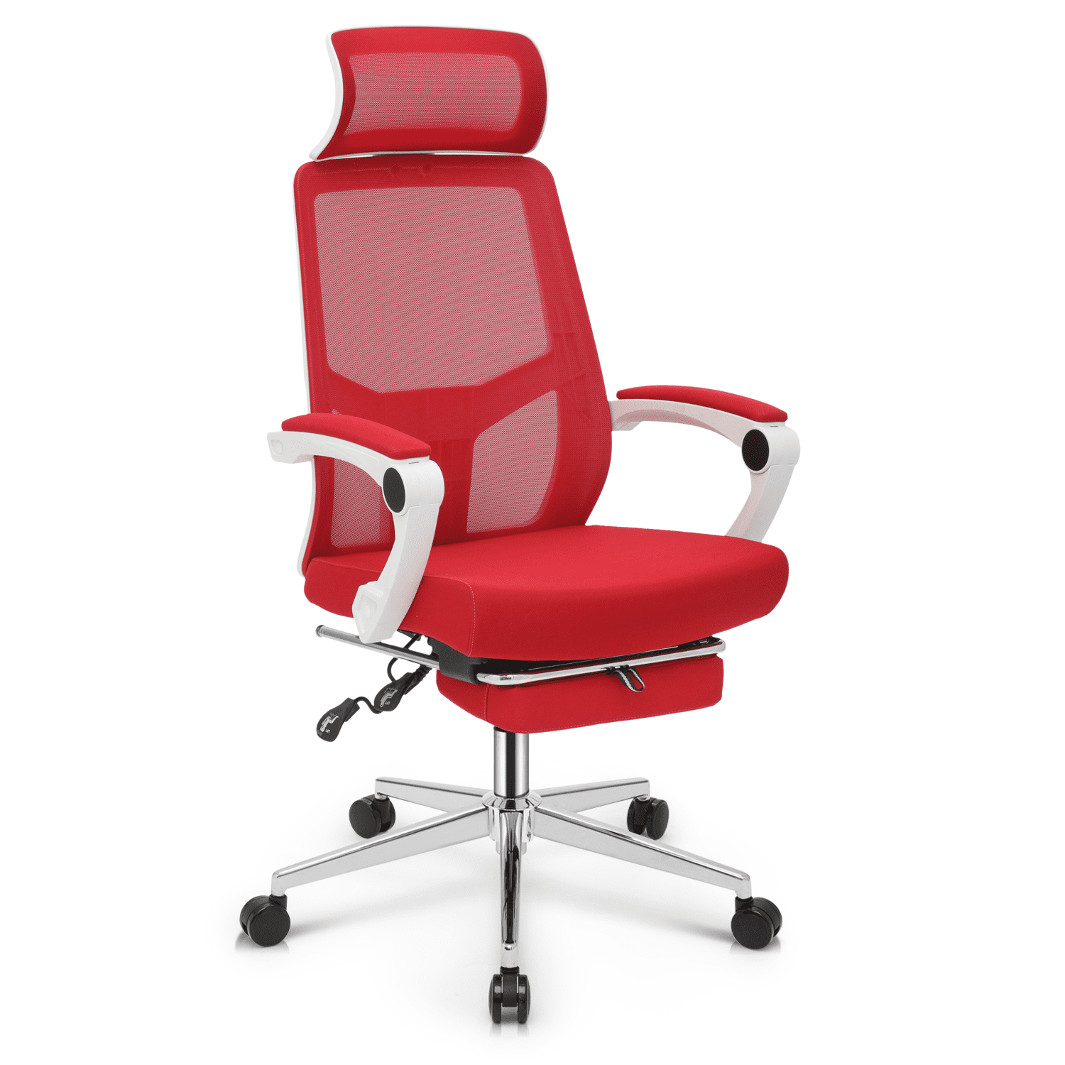 Red high online back office chair