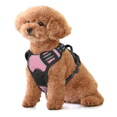 thumbnail image 1 of MoNiBloom No Pull Mesh Dog Harness for Small Dogs, Reflective Vest Pet Harness with Control Handle, Pink S, 1 of 9