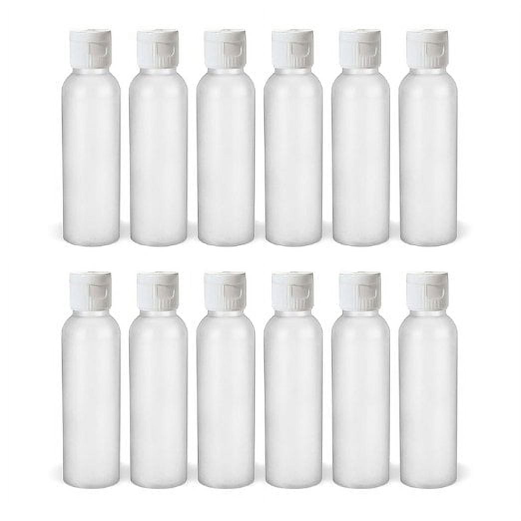 MoYo Natural Labs 12 oz Squirt Bottles, Squeezable Refillable Containe