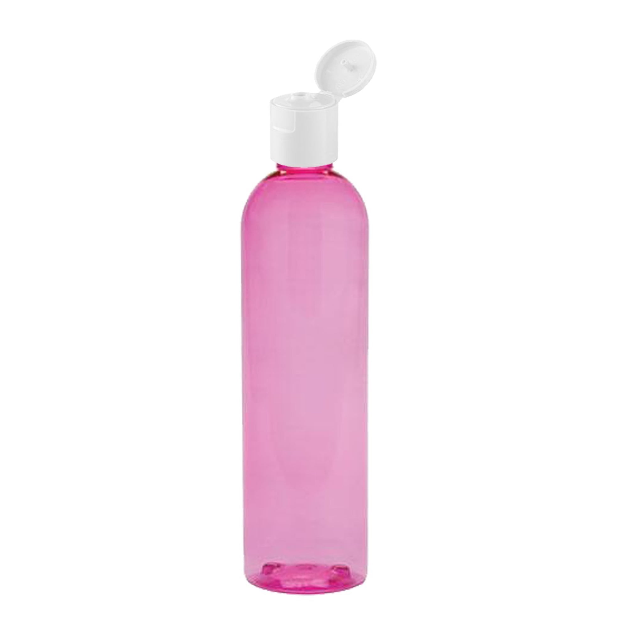 MoYo Natural Labs 8 oz Travel Bottle, Empty Travel Containers with Flip  Caps, BPA Free PET Plastic Squeezable ToiletryCosmetic Bottles (pack of 1,  Candy Pink) - Walmart.com