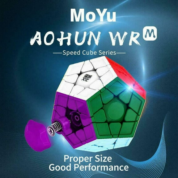 MoYu AoHun WR M Megaminx 2020 Stickerless Speed Cube