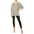 thumbnail image 1 of Moa Collection Women's 2-Piece Lounge Set Buttery Soft Tunic and Black Leggings, 1 of 8