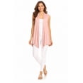 thumbnail image 1 of Women's Casual Open Draped Front Solid Cardigan Vest, 1 of 7