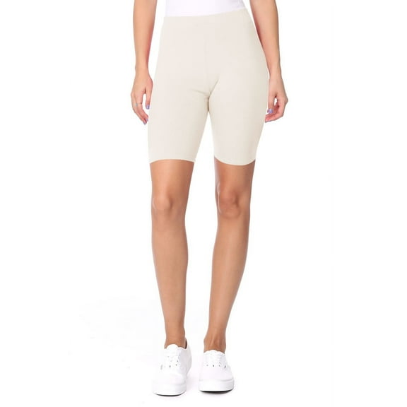 Moa Collection Women's Casual and Comfortable Biker Shorts Pants for Active Wear