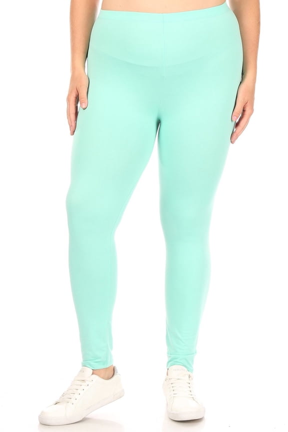 Women's Plus Size Casual Comfy High Waist Leggings