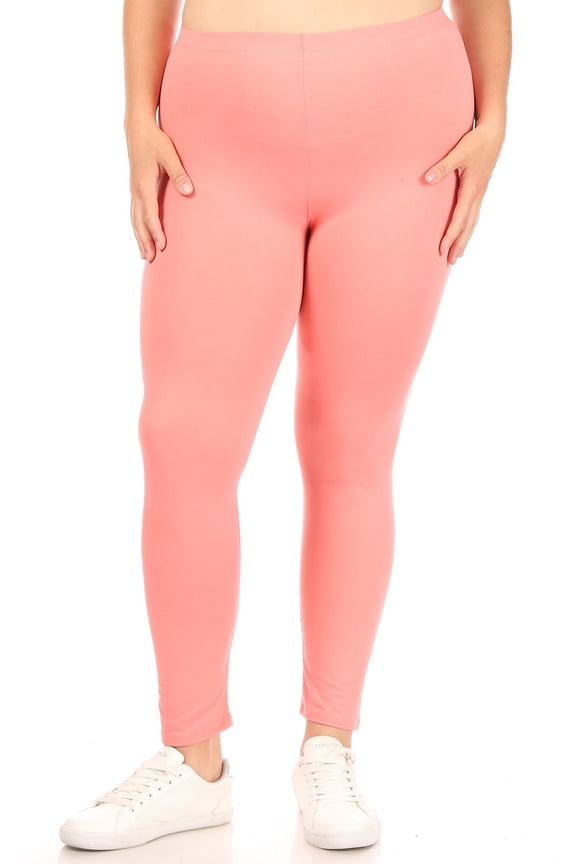 Women's Plus Size Casual Comfy High Waist Leggings