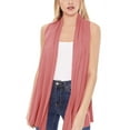 thumbnail image 1 of Moa Collection Women's Sleeveless Long Body Cardigan Vest S-3XL, 1 of 5