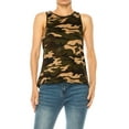 thumbnail image 1 of Moa Collection Women's Sleeveless Relaxed Fit Tank Top with Wide Straps Casual Length, 1 of 8