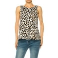thumbnail image 1 of Moa Collection Women's Sleeveless Relaxed Fit Tank Top with Wide Straps Casual Length, 1 of 8