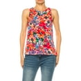 thumbnail image 1 of Moa Collection Women's Sleeveless Relaxed Fit Tank Top with Wide Straps Casual Length, 1 of 8
