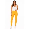 thumbnail image 1 of Women's Casual High Waist Solid Full Length Leggings, 1 of 5
