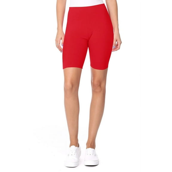 Moa Collection Women's Casual and Comfortable Biker Shorts Pants for Active Wear