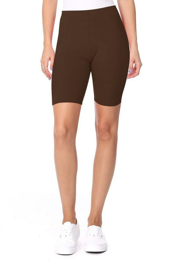 Moa Collection Women's Casual and Comfortable Biker Shorts Pants for Active Wear