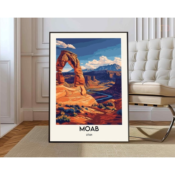 Moab Print, Moab Poster, Moab Art, Moab Photo, Moab Travel, Moab Decor, Utah Print, Utah Poster, Utah Art, Utah Photo, Utah Travel Wall Art, Modern Wall Decor, 8x12 UNFRAMED