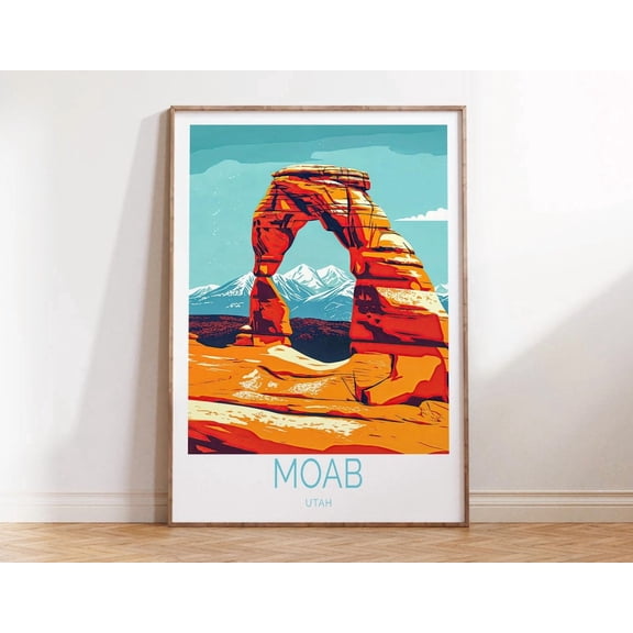 Moab Utah Arches National Park Nature Print Unframed Paper Print