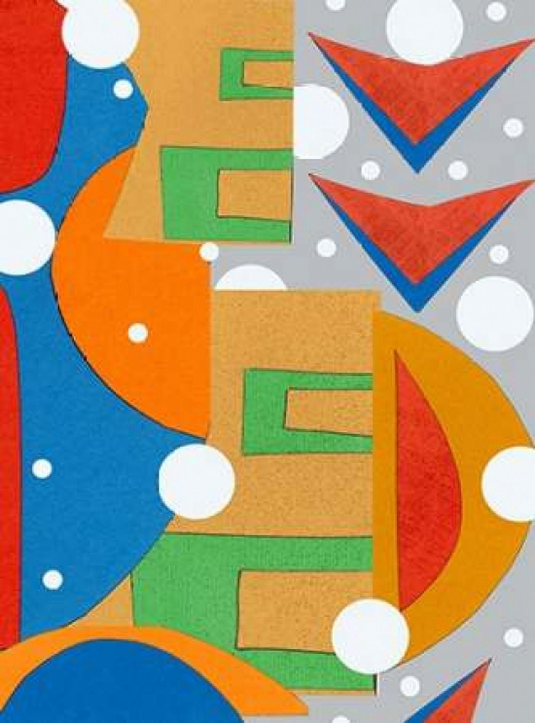 Moad Abstract III Canvas Art - Sarah Ogren (18 x 24)