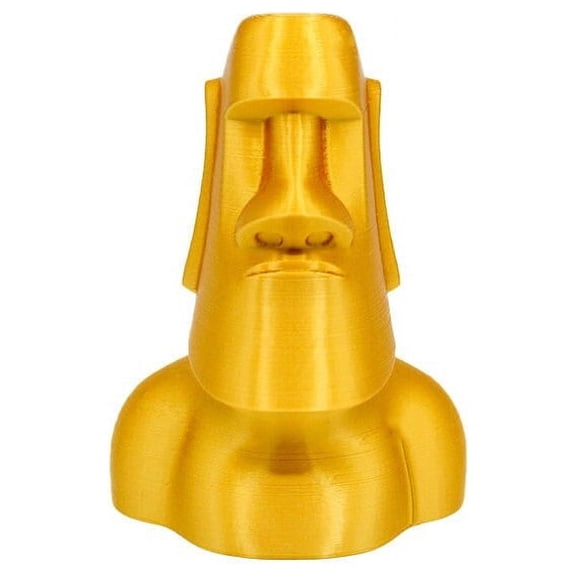Clever Contraption Moai Statue Figurine – Easter Island Head Decor, PLA Plastic