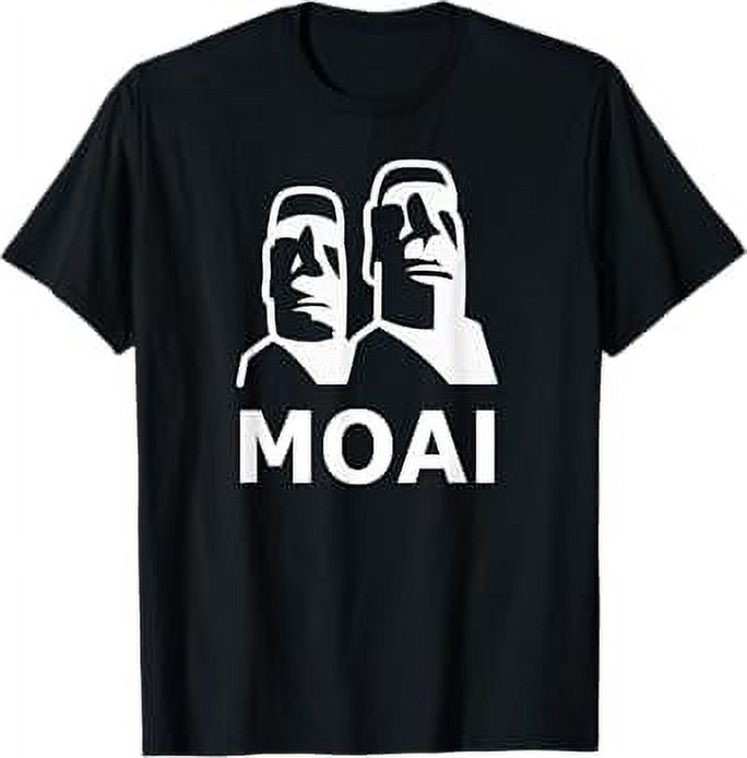 Moai Statues Easter Island Heads Polynesia TShirt