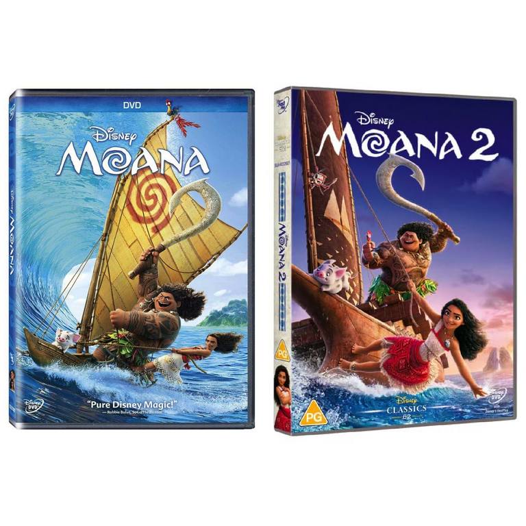 Moana 1 and 2 Movie Collection (DVD) - Walmart.com