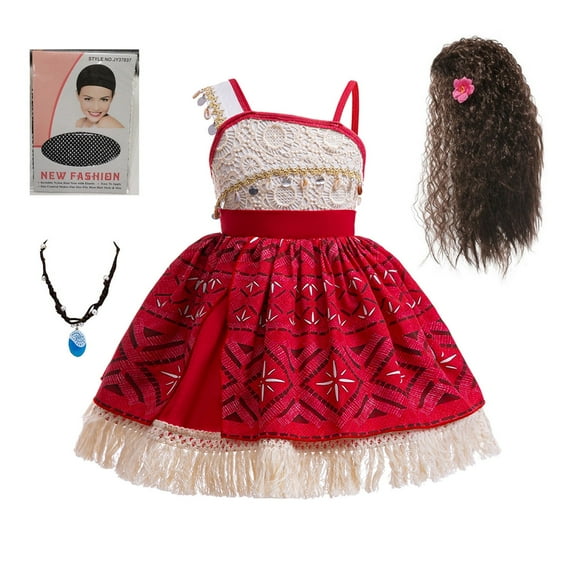 Moana 2 Dress Costume for Girls Adventure Outfit 2t