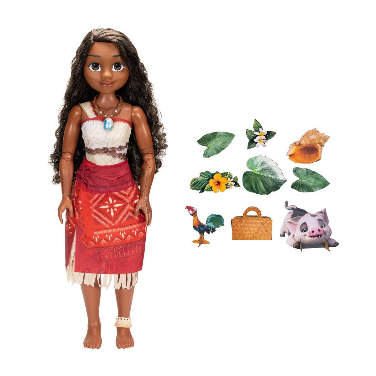 Moana 2 Feature Playdate Fashion Doll 32 inch Tall - Walmart.com