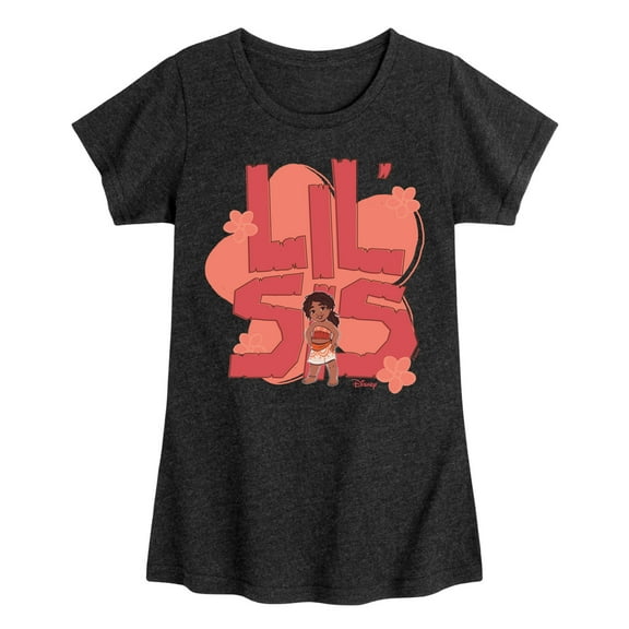 Moana 2 - Lil Sis Simea - Girl's Toddler And Youth Fitted Short Sleeve Graphic T-Shirt
