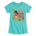 thumbnail image 1 of Moana 2 - Little Adventurer Simea - Girl's Toddler And Youth Fitted Short Sleeve Graphic T-Shirt, 1 of 5