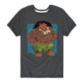 thumbnail image 1 of Moana 2 - Maui Tribal - Boy's Toddler And Youth Short Sleeve Graphic T-Shirt, 1 of 5