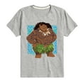 thumbnail image 1 of Moana 2 - Maui Tribal - Boy's Toddler And Youth Short Sleeve Graphic T-Shirt, 1 of 5