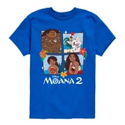 - Moana 2 Grid - Boy's Toddler And Youth Short Sleeve Graphic T-Shirt
