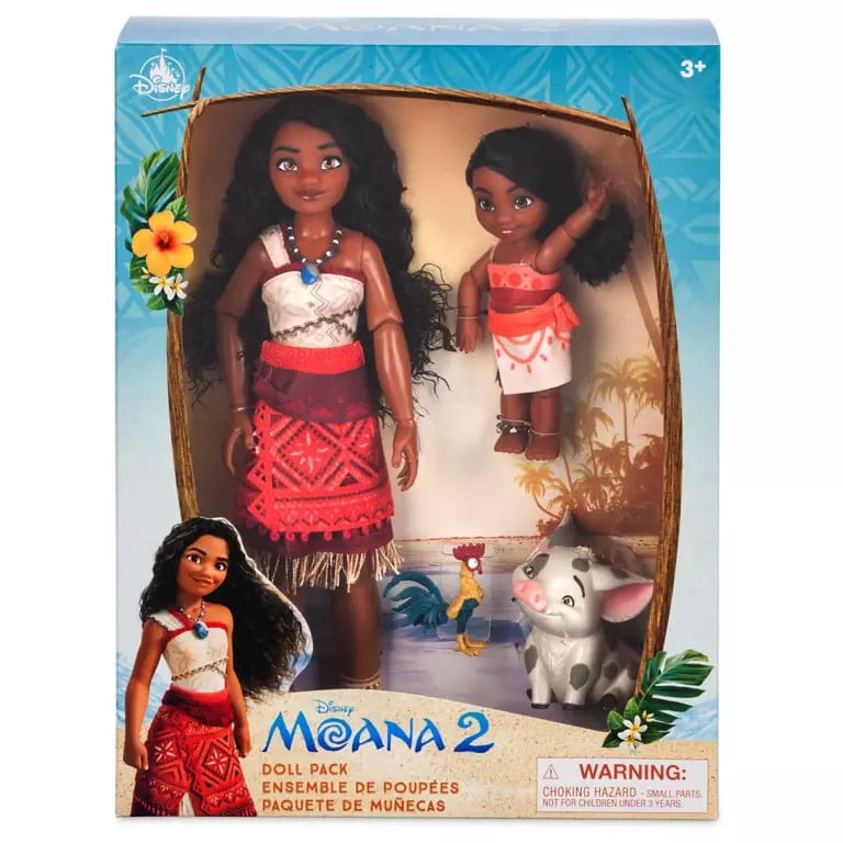 Moana 2 Moana & Simea Doll モアナ　シメア　ドール Moana 2 Moana,Simea, Pua & Hei Hei Doll Set - Walmart.com