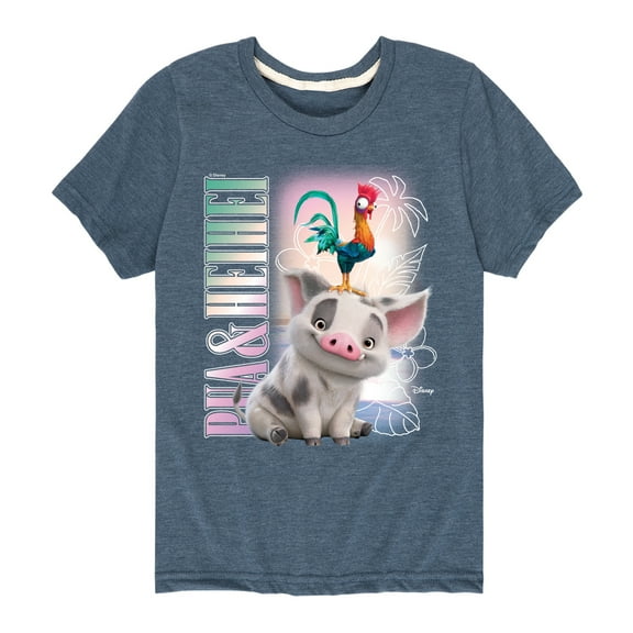 Moana 2 - Pua Heihei Bootleg - Boy's Toddler And Youth Short Sleeve Graphic T-Shirt