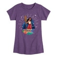 thumbnail image 1 of Moana 2 - Star Reader - Girl's Toddler And Youth Fitted Short Sleeve Graphic T-Shirt, 1 of 5
