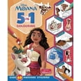 thumbnail image 1 of Moana: 5-in-1 Colouring (Paperback), 1 of 1