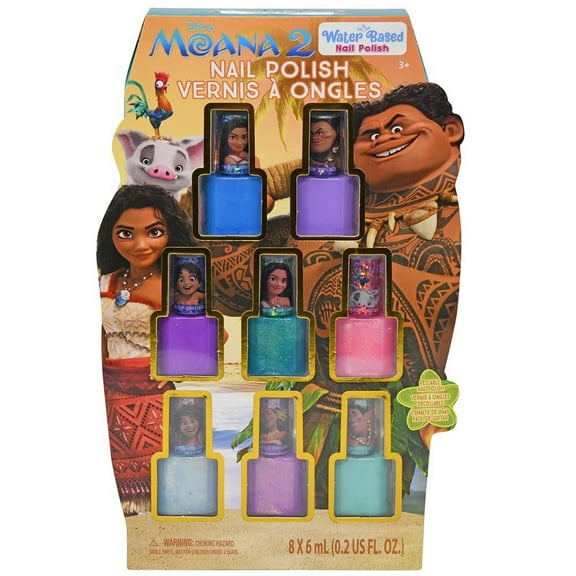 Moana 8pk Nail Polish in Box