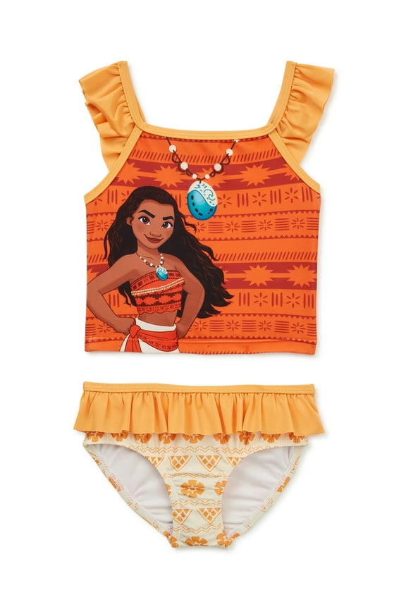 Baby and Toddler Girl Tankini Swimsuit, Sizes 12M-5T