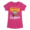 thumbnail image 1 of Moana - Beware The Kakamora - Youth Girls Fitted Short Sleeve T-Shirt, 1 of 4