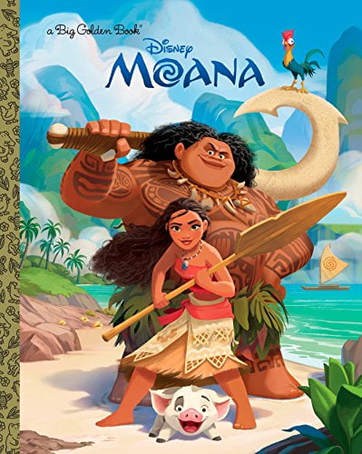 Pre-Owned Moana Big Golden Book (Hardcover) 0736436022 9780736436021