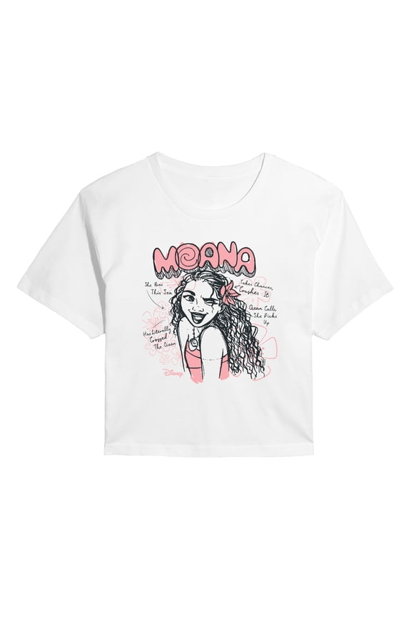 - Diary Sketch - Juniors Cropped Graphic T-Shirt