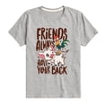 thumbnail image 1 of Moana - Friends Have Your Back - Youth Boys Short Sleeve Graphic T-Shirt, 1 of 4