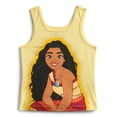 thumbnail image 1 of Moana Girls Gradient Rhinestone Character Graphic Tank Top, Sizes 4-16, 1 of 3