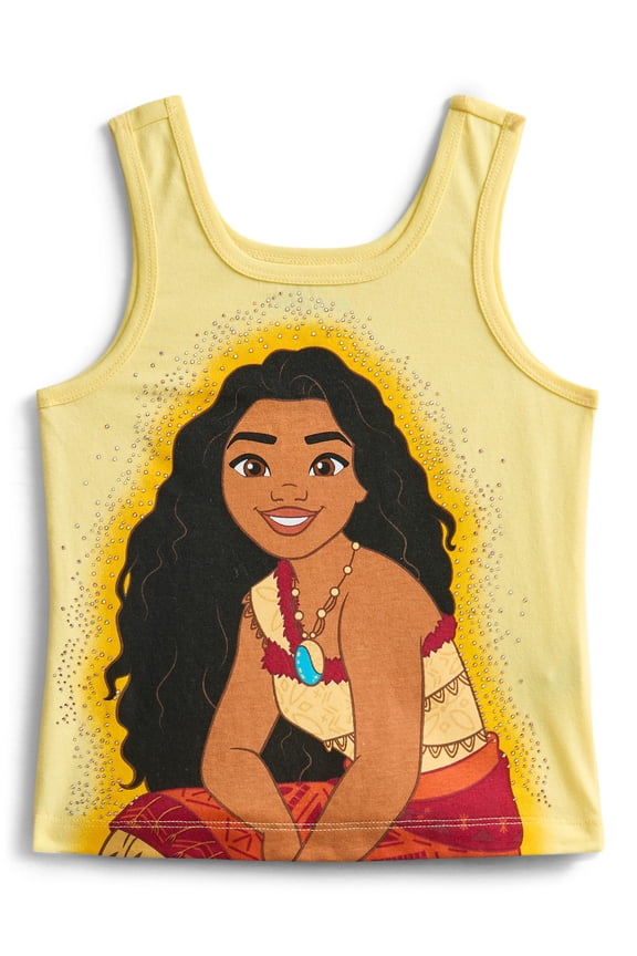 Girls Gradient Rhinestone Character Graphic Tank Top, Sizes 4-16