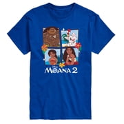 Moana - Grid Photo Men's Short Sleeve Graphic T-Shirt